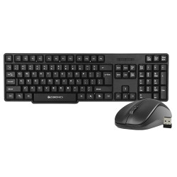 Zebronics Zeb-Companion 107 USB Wireless Keyboard and Mouse Set with Nano Receiver Zebronics Zeb-Companion 107 USB Wireless Keyboard and Mouse Set with Nano Receiver
